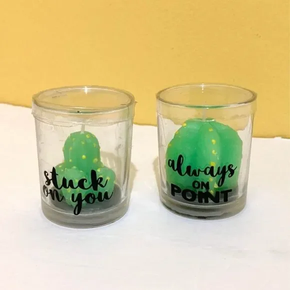 3/$15 Assorted Cute animal and plant candles new - Picture 5 of 7